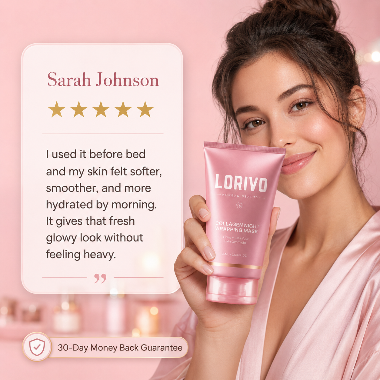 Lorivo Collagen Sleep Wrap